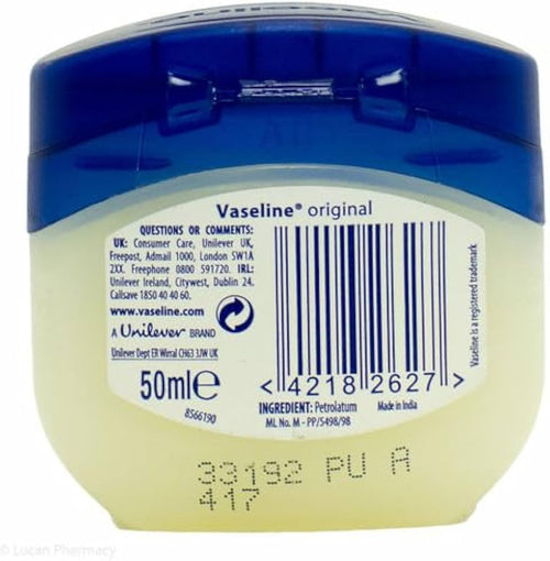 Vaseline Blueseal  Petroleumlly 50mg 100% pure