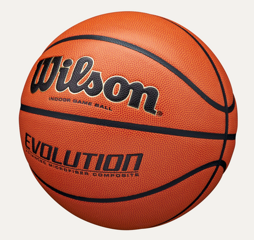 Wilson Evolution 29.5 Inch Indoor Game Basketball - Black